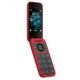 Nokia 2660 Flip 4G Volte keypad Phone with Dual SIM, Dual Screen, inbuilt MP3 Player & Wireless FM Radio | Red
