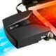 KLIM Tempest - Laptop Cooler with Vacuum Fan - New - Innovative Design for Rapid Cooling - Temperature Detection - Automatic/Manual Mode - 4000 RPM Compatible with Laptop Cooling Pads Steam Deck