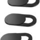 dhruvga 3 Pack Webcam Cover Ultra-Thin Slide Privacy Protector Camera Cover Compatible with Laptop, Phone, Protect Your Privacy and Security. (DHV-WBC-0183) Combo Set??(Black)