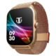 Titan Zeal Premium Fashion Smartwatch|1.85" AMOLED Display with AOD|390 * 450 Pixel Resolution|Functional Crown|SingleSync BT Calling|Advanced Chipset|100+ Sports Modes & Watchfaces IP68 (Mesh Strap)
