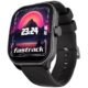 Fastrack Limitless Fs2 Pro Smart Watch, 1.96" Super Amoled Arched Display with Functional Crown & Resolution of 410X502, Singlesync Bt Calling, 110+ Sports Modes, 200+ Smartwatch Faces (Black)