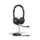 Jabra Evolve2 30 Se On Ear Wired Stereo Noise-Cancelling Headset-Features 2-Mic Call Technology & Usb-C Cable-Works With All Leading Unified Communications Platforms Such As Zoom & Google Meet-Black