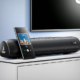 boAt Aavante Bar 520 w/ Dual Passive Radiators,6 HRS Playback & Sleek Design 16 W Bluetooth Soundbar  (Charcoal Black, 2.0 Channel)