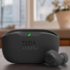 JBL Wave Buds TWS, 32Hr Playtime, IP54, Smart Ambient & TalkThru Mode, JBL App, Bluetooth  (Black, In the Ear)