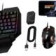 Decasa Bluetooth Gaming Keyboard Mouse Convertor for Smartphone 4 in 1 Mobile Game Combo Set