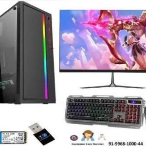 brozzo Gaming & Editing Desktops Core i7 (850) Core i7 (16 GB DDR4/500 GB/512 GB SSD/Windows 10 Pro/2 GB/19 Inch Screen/Gaming & Editing Desktops Core i7 -850 Core i7 (16 GB DDR3/512 GB SSD) with MS Office??(Black)