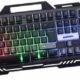 zebion Ninja Premium RGB Backlit Gaming Keyboard Metal Body & Mouse with 6 Button Combo Set