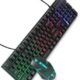 RAEGR RapidGear X30 Wired Rainbow Backlight Keyboard and 1200 dpi Mouse Combo Set